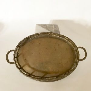 Accents - Vintage | Brass Oval Tray Accents - Vintage | Brass Oval Tray
